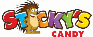 STICKY'S CANDY logo