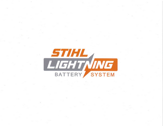 STIHL LIGHTNING BATTERY SYSTEM logo