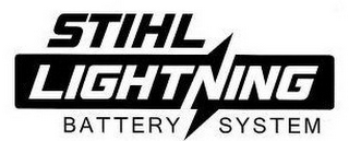 STIHL LIGHTNING BATTERY SYSTEM logo