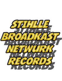STIHLLE BROADKAST NETWURK RECORDS logo