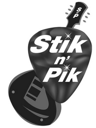 STIK N' PIK S N P logo