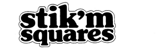 STIK'M SQUARES logo