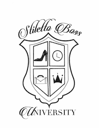 STILETTO BOSS UNIVERSITY logo
