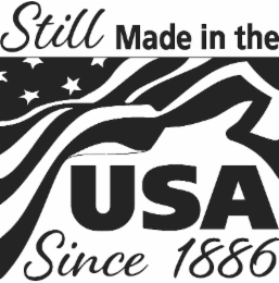 STILL MADE IN THE USA SINCE 1886 logo