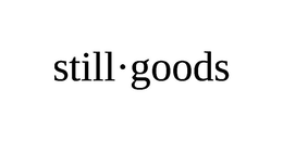 STILL·GOODS logo