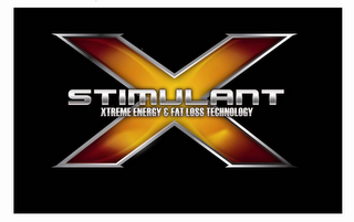 STIMULANT X XTREME ENERGY & FAT LOSS TECHNOLOGY logo