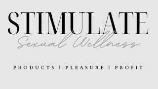 STIMULATE SEXUAL WELLNESS PRODUCTS PLEASURE PROFITS logo