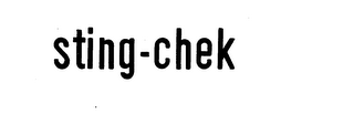 STING-CHEK logo