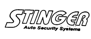 "STINGER" logo