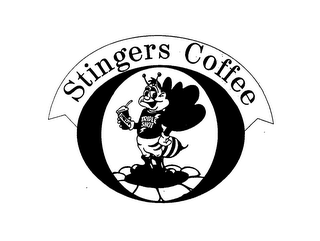 STINGERS COFFEE TRIPLE SHOT logo