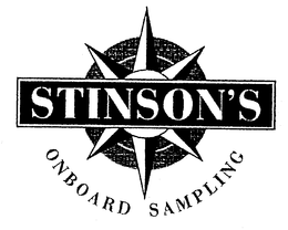 STINSON'S ONBOARD SAMPLING logo
