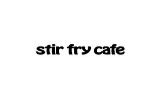 STIR FRY CAFE logo