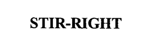 STIR-RIGHT logo