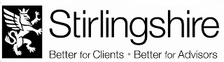 STIRLINGSHIRE BETTER FOR CLIENTS BETTER FOR ADVISORS logo