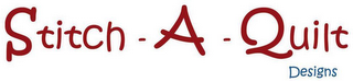 STITCH - A - QUILT DESIGNS logo