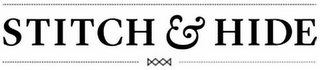 STITCH & HIDE logo