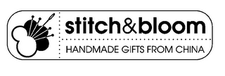 STITCH&BLOOM HANDMADE GIFTS FROM CHINA logo
