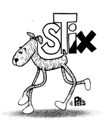 STIX 4 PET'S logo