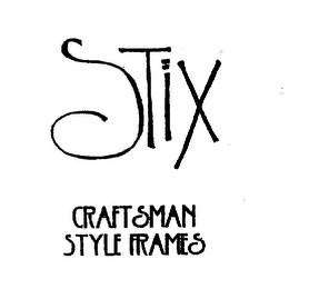 STIX CRAFTSMAN STYLE FRAMES logo