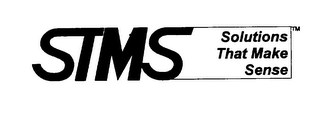STMS SOLUTIONS THAT MAKE SENSE logo