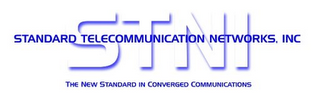 STNI STANDARD TELECOMMUNICATION NETWORKS, INC THE NEW STANDARD IN CONVERGED COMMUNICATIONS logo