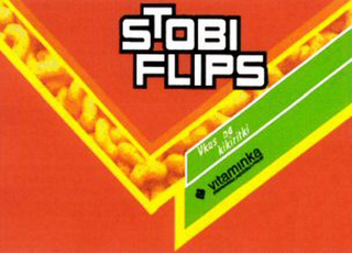 STOBI FLIPS, VKUS NA KIKIRITKI, VITAMINKA logo