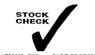 STOCK CHECK logo