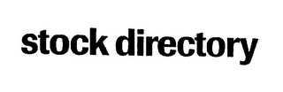 STOCK DIRECTORY logo