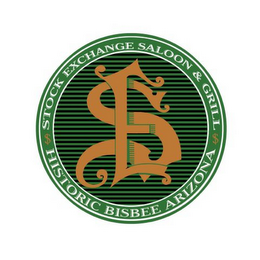 STOCK EXCHANGE SALOON & GRILL HISTORIC BISBEE ARIZONA SE logo