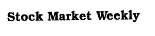 STOCK MARKET WEEKLY logo