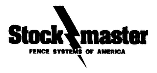 STOCK MASTER FENCE SYSTEMS OF AMERICA logo