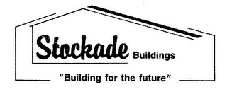 STOCKADE BUILDINGS "BUILDING FOR THE FUTURE" logo