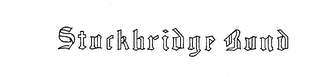 STOCKBRIDGE BOND logo