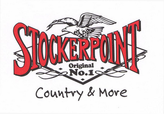 STOCKERPOINT ORIGINAL NO. 1 COUNTRY & MORE logo