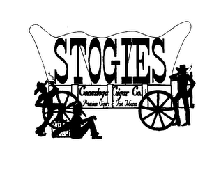 STOGIES CONESTOGA CIGAR CO. PREMIUM CIGARS & FINE TOBACCO logo
