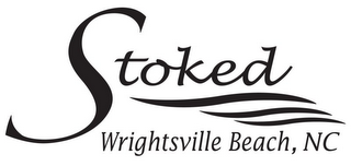 STOKED WRIGHTSVILLE BEACH, NC logo