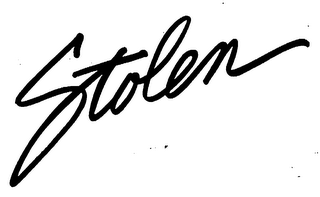 STOLEN logo