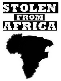 STOLEN FROM AFRICA logo
