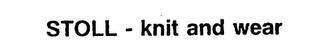 STOLL - KNIT AND WEAR logo