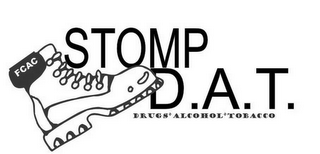STOMP D.A.T. (DRUGS ALCOHOL TOBACCO) FCAC logo