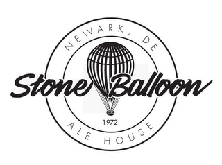 STONE BALLOON NEWARK, DE 1972 ALE HOUSE logo