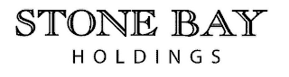 STONE BAY HOLDINGS logo