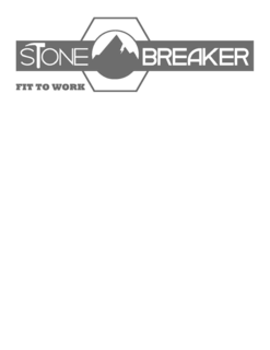 STONE BREAKER FIT TO WORK logo