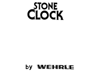 STONE CLOCK BY WEHRLE logo