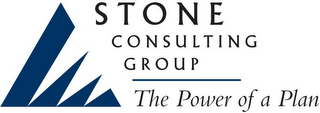 STONE CONSULTING GROUP THE POWER OF A PLAN logo