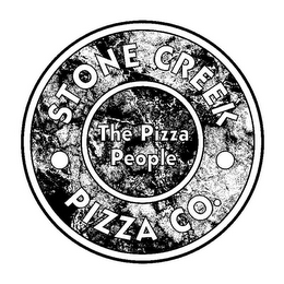 · STONE CREEK · PIZZA CO. THE PIZZA PEOPLE logo