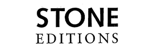 STONE EDITIONS logo