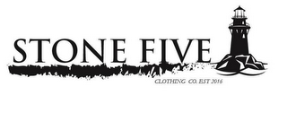 STONE FIVE CLOTHING CO. EST 2016 logo