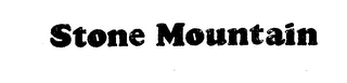 STONE MOUNTAIN logo