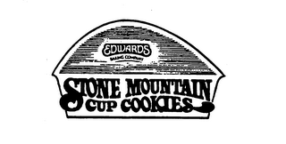 STONE MOUNTAIN CUP COOKIES EDWARDS BAKING COMPANY logo